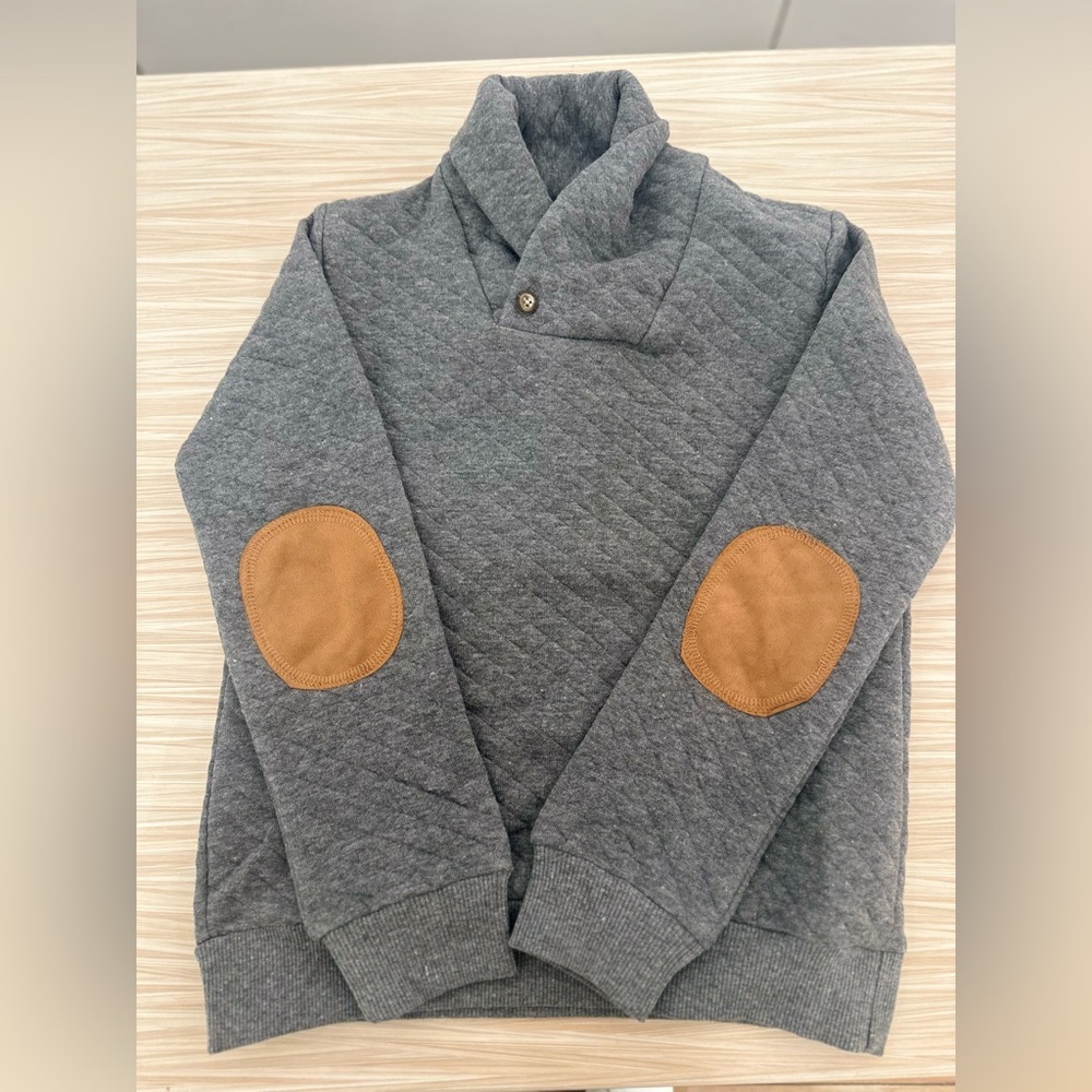 Boys Gray Long Sleeve top